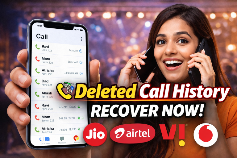 How to Recover Deleted Call History in Android & iPhone (Official SIM Method)