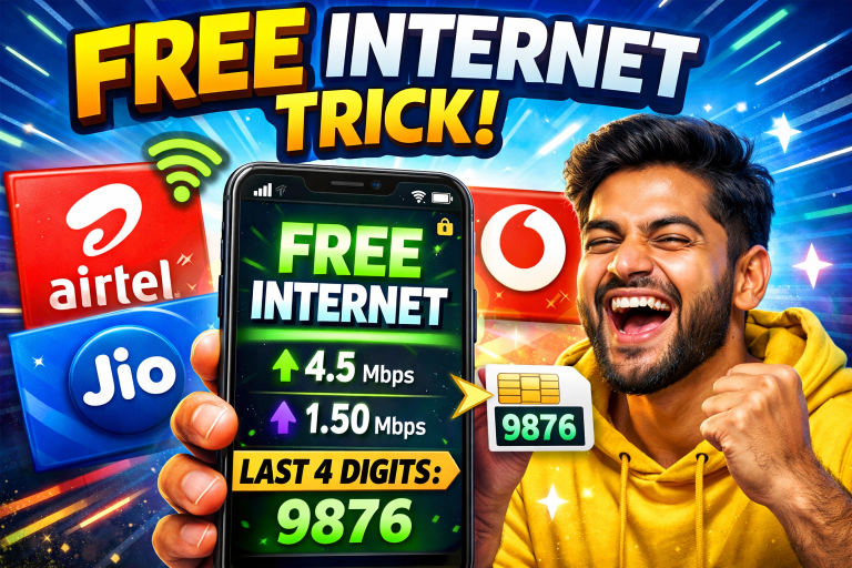 Use Free Internet Even After Data Limit Android Application ? New SIM Trick Going Viral!