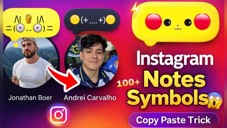 How to Add Pikachu Note on Instagram2 Emojis on Instagram DP (Yellow Blend Effect) – Full Guide 2026