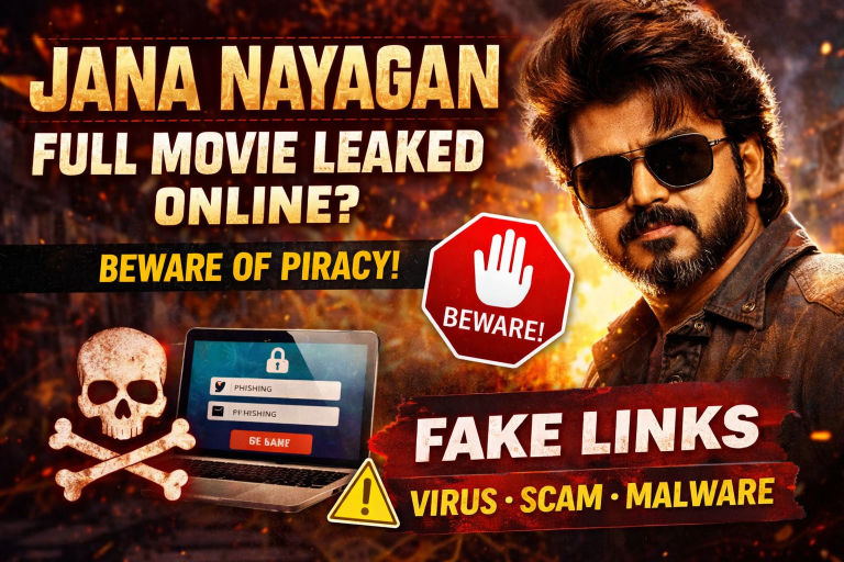 Jana Nayagan Full Movie Leaked Online? 🚨 Read This Before You Click Any Link