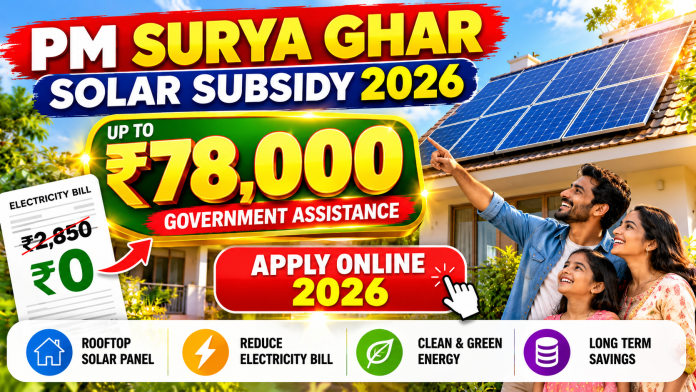 Rooftop Solar Subsidy 2026